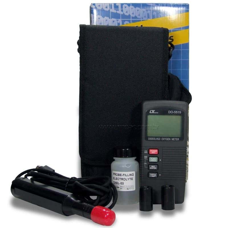 Medidor de Oxigênio Dissolvido Coletor de dados Lutron DO-5519