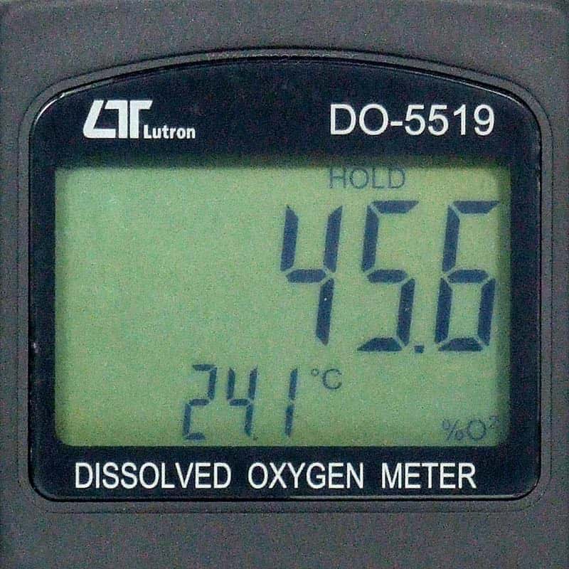 Medidor de Oxigênio Dissolvido Coletor de dados Lutron DO-5519