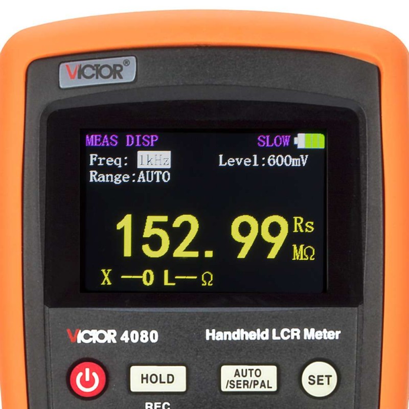 Medidor de ESR com Ponte RLC 1KHz 10KHz 40KHz 100KHz USB