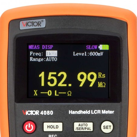 Medidor de ESR com Ponte RLC 1KHz 10KHz 40KHz 100KHz USB