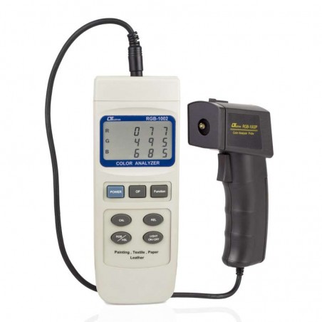 Medidor de Cor RGB-1002 Analisador Lutron Tecido, Plástico e Embalagem
