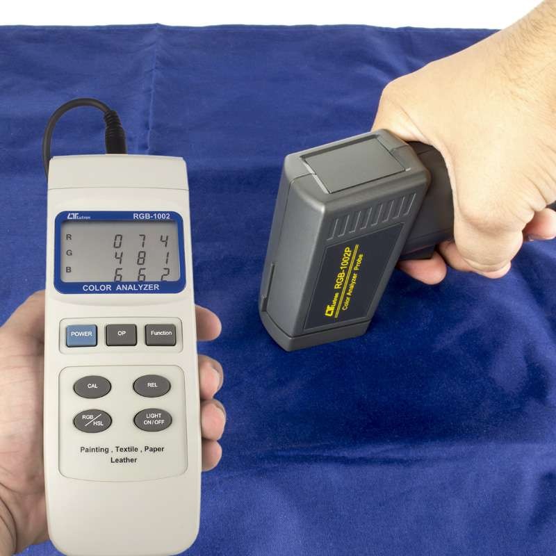 Medidor de Cor RGB-1002 Analisador Lutron Tecido, Plástico e Embalagem