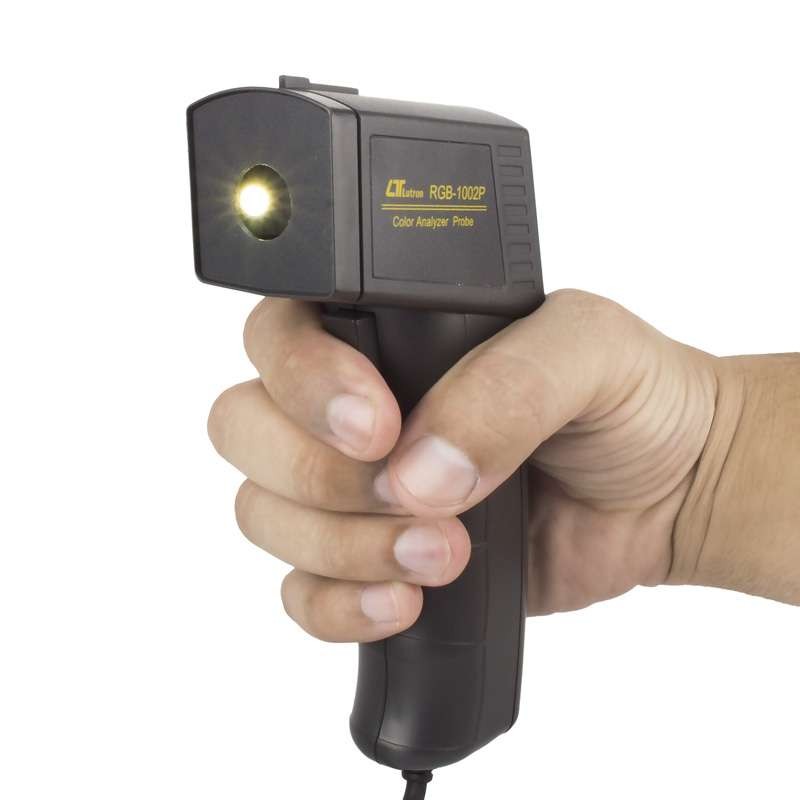 Medidor de Cor RGB-1002 Analisador Lutron Tecido, Plástico e Embalagem