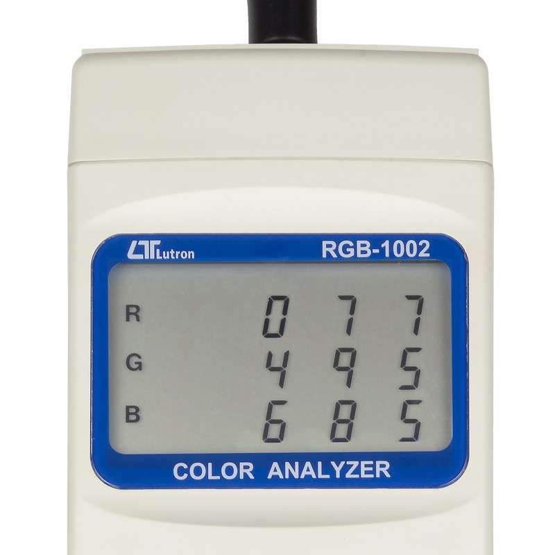 Medidor de Cor RGB-1002 Analisador Lutron Tecido, Plástico e Embalagem