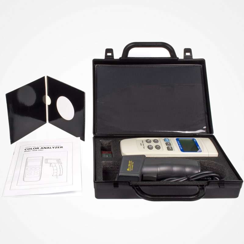 Medidor de Cor RGB-1002 Analisador Lutron Tecido, Plástico e Embalagem