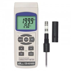 Medidor de Condutividade Datalogger CD-4316SD Lutron