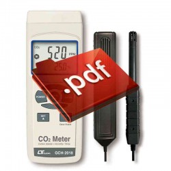 Medidor de co2 Dióxido de Carbono, Temperatura e Umidade GCH-2018 2