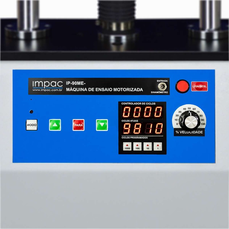 Máquinas de Ensaio Tração e Compressão Eletrônica Impac