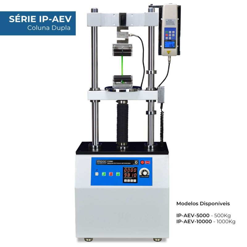 Máquinas de Ensaio Tração e Compressão Eletrônica Impac