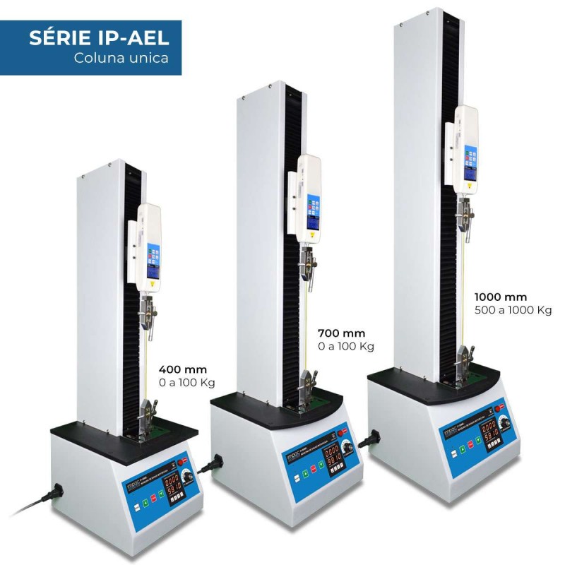 Máquinas de Ensaio Tração e Compressão Eletrônica Impac