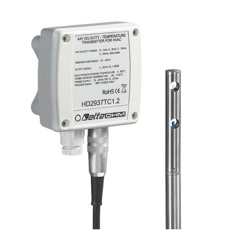 Transmissor Velocidade do Ar e Temperatura HD-2937