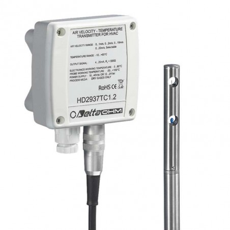 Transmissor Velocidade do Ar e Temperatura HD-2937