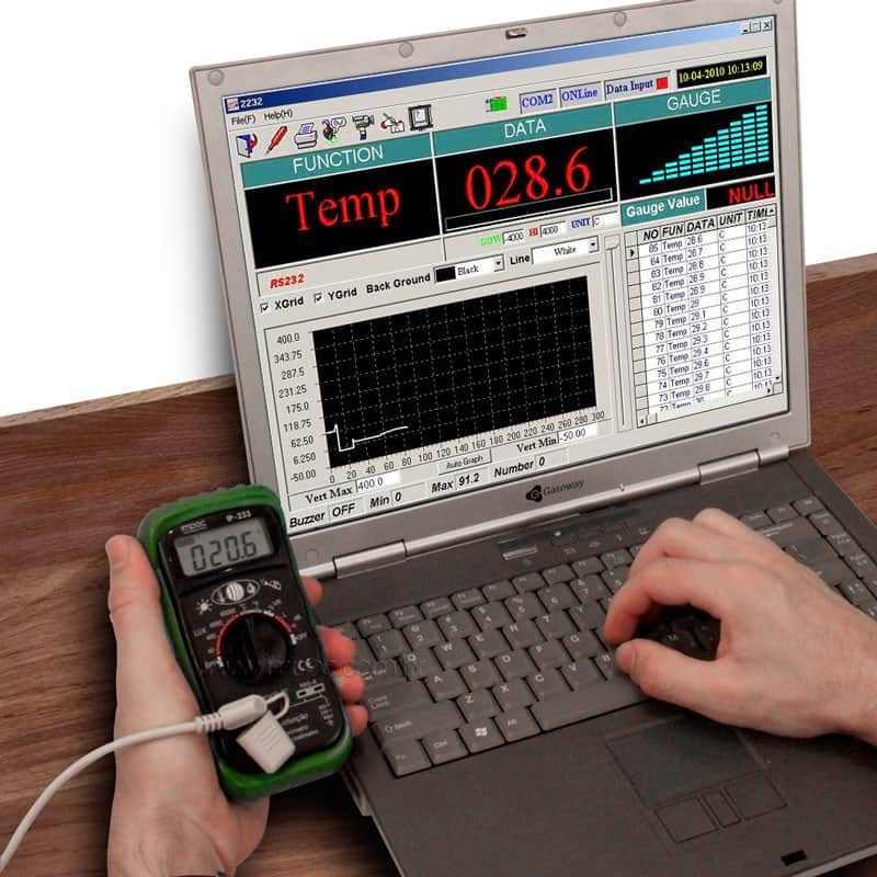 Luxímetro Decibelímetro Termômetro Higrômetro Multifunção