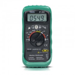 Luxímetro Decibelímetro Termômetro Higrômetro Multifunção