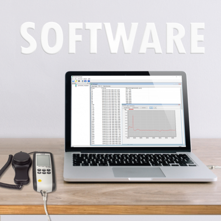 Luxímetro Datalogger 400.000 LUX DT-3808 Medição Luz