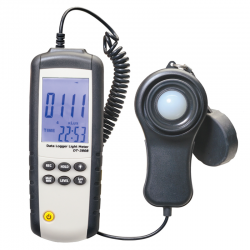 Luxímetro Datalogger 400.000 LUX DT-3808 Medição Luz