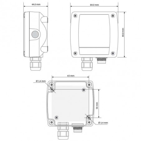 Transmissor Velocidade do Ar e Temperatura HD-2937