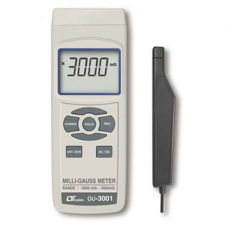 Gaussímetro digital GU-3001 CC / CA Magnetômetro