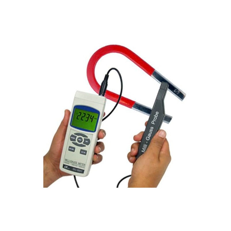 Gaussímetro digital GU-3001 CC / CA Magnetômetro