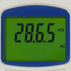 Gaussímetro digital GU-3001 CC / CA Magnetômetro 2