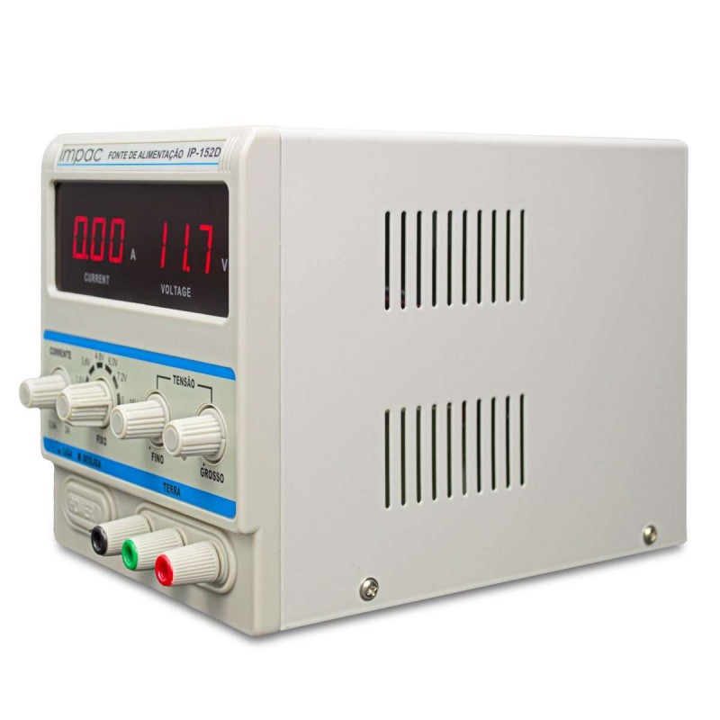 Fonte de Alimentação Digital 15V 2A - IP152D