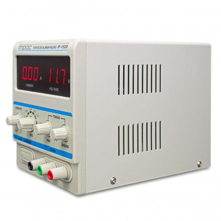 Fonte de Alimentação Digital 15V 2A - IP152D