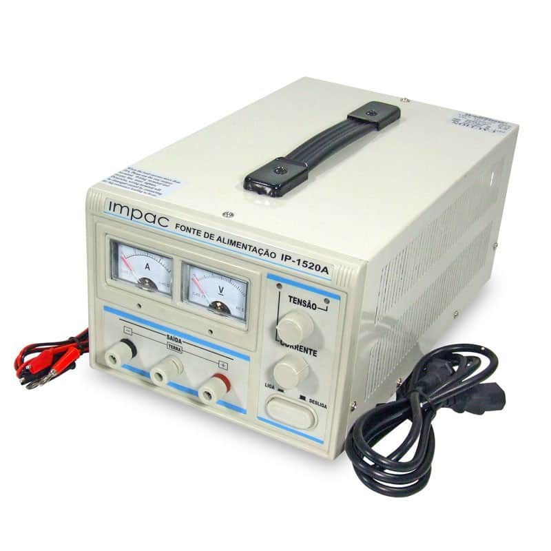 Fonte de Alimentação Analógica 15V 20A 300W- IP1520A