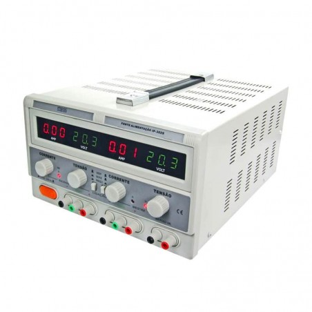 Fonte Alimentação Simétrica de Baixo Custo 30V 2A 60W IP302-S Impac