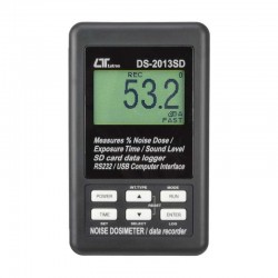 Dosímetro de Ruído DS-2013SD Lutron NR15 LTCAT PPP 2