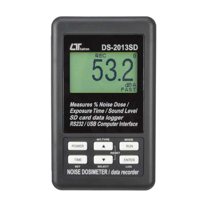 Dosímetro de Ruído DS-2013SD Lutron NR15 LTCAT PPP