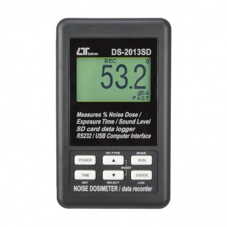 Dosímetro de Ruído DS-2013SD Lutron NR15 LTCAT PPP