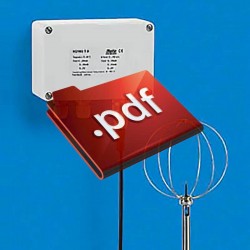 Transmissor de velocidade do ar 4 20 mA HD103T 2