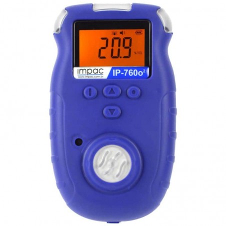 Detector Oxigênio Espaços Confinados NR33 Medidor de Oxigênio Impac