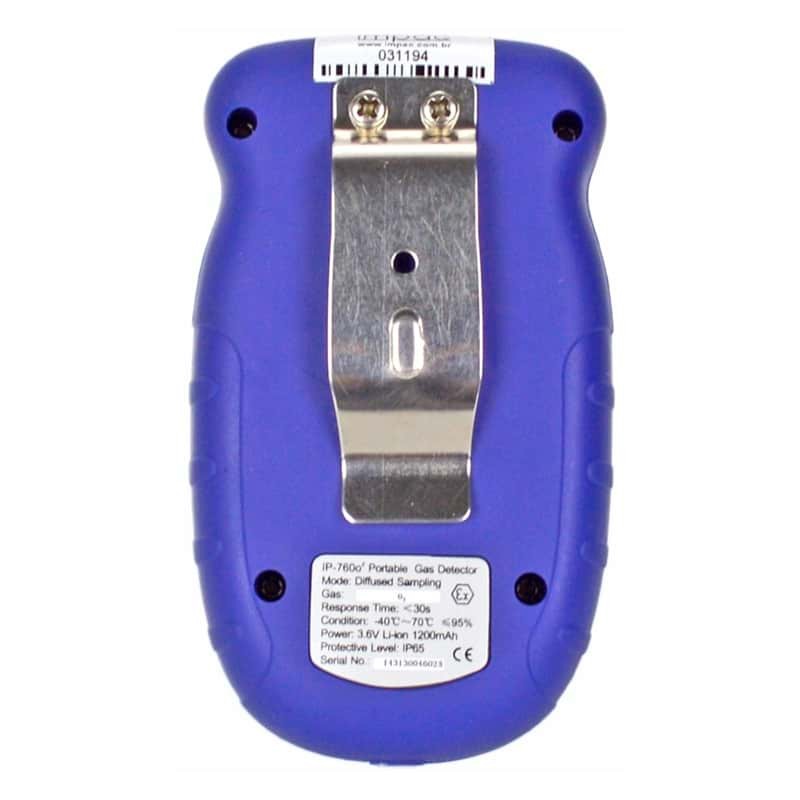 Detector Oxigênio Espaços Confinados NR33 Medidor de Oxigênio Impac