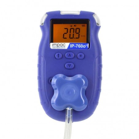 Detector Oxigênio Espaços Confinados NR33 Medidor de Oxigênio Impac
