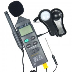 Decibelimetro Luximetro Higrometro Termometro Digital Multifunção IP-410 Impac