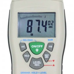 Decibelímetro Digital Impac c/ Memória Digital LCD e Bargraph IP-140 2