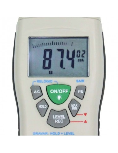 Condutivímetro Datalogger CD4322 Lutron Medição de condutividade em