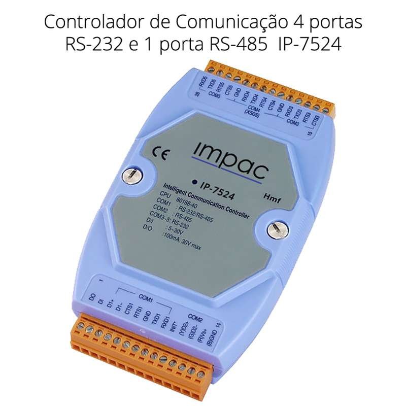 Controlador de Comunicação RS-232 RS-485