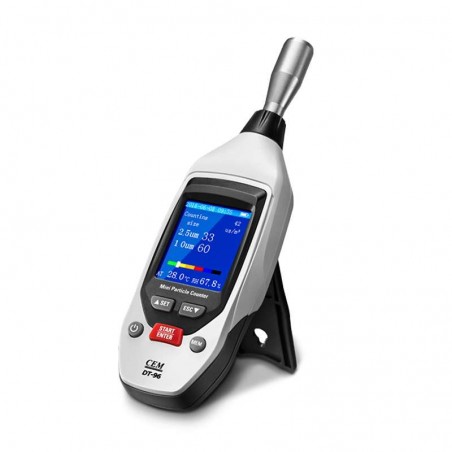 Contador de Partículas Portátil com Bluetooth DT-96