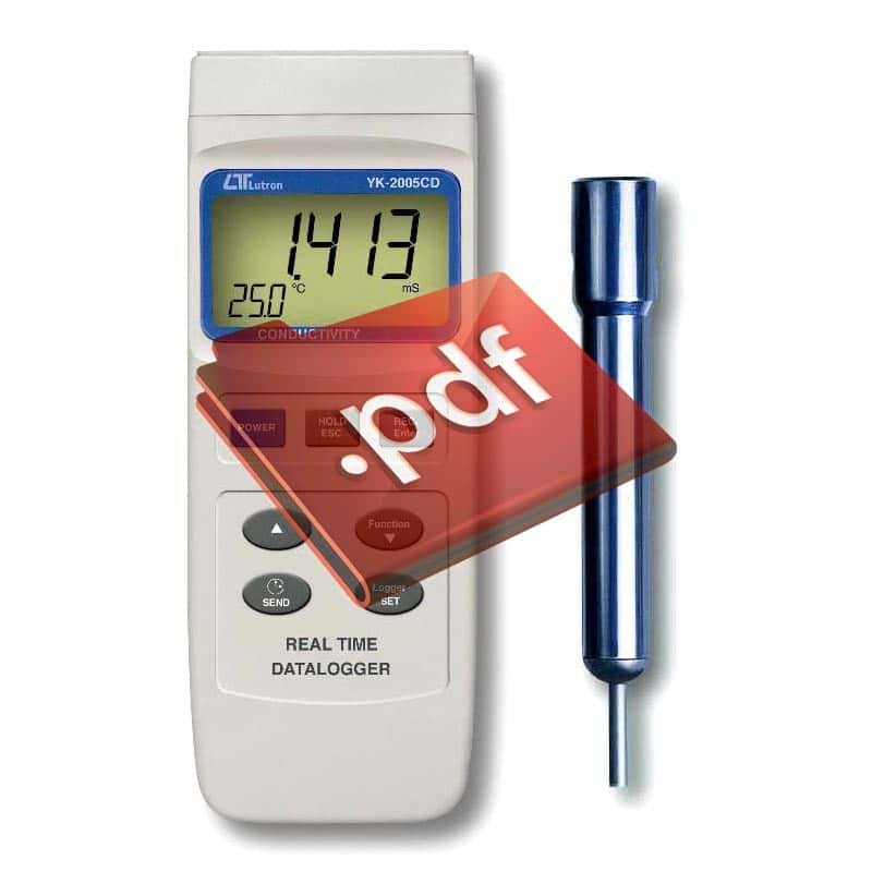 Condutivímetro Datalogger YK2005CD