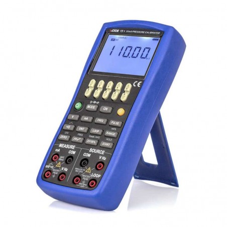 Calibrador Medidor Tensão Corrente CC Frequência e Pulso