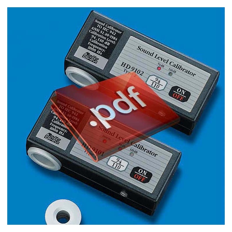 Calibrador Decibelímetro Tipo1 Delta Ohm