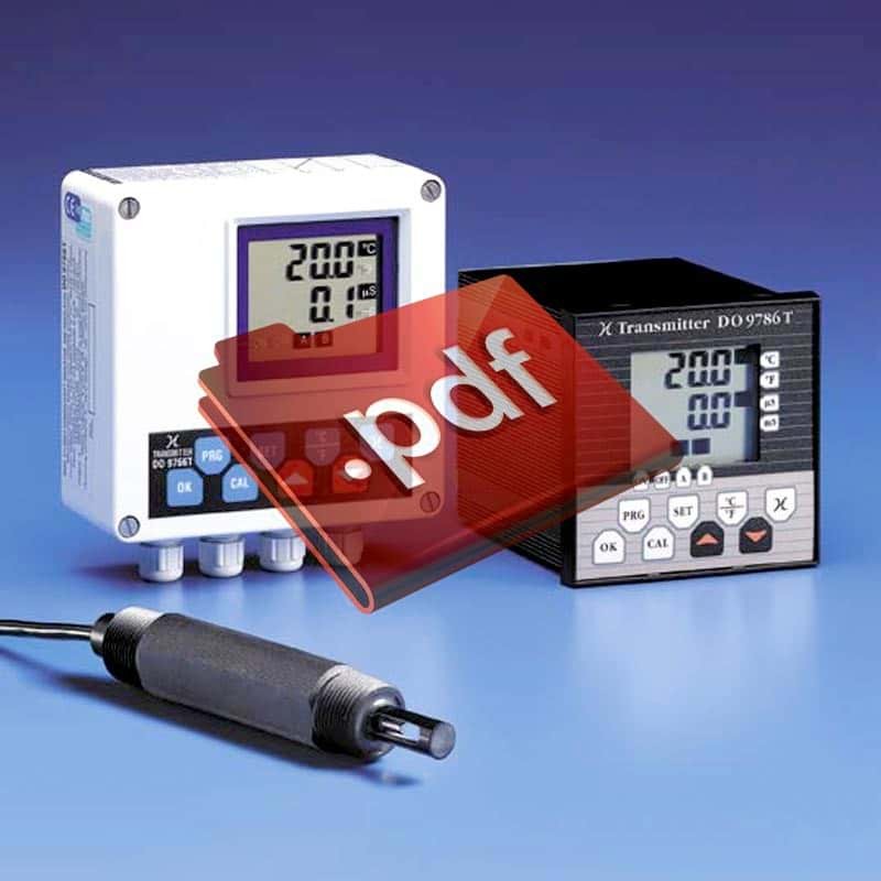 Transmissor condutividade DO9766TR