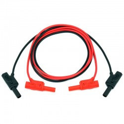 Cabo banana banana Isolado CAT III 1000V com Auxiliar