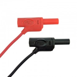 Cabo banana banana Isolado CAT III 1000V com Auxiliar 2