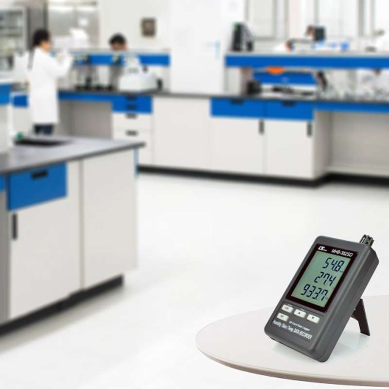 Barômetro Termo Higro Digital Datalogger MHB-382SD Medição Pressão atmosférica