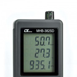 Barômetro Termo Higro Digital Datalogger MHB-382SD Medição Pressão atmosférica 2