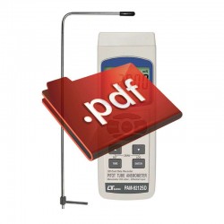 Anemômetro Tubo Pitot mede até100 m/s. AM-9212 Lutron 2