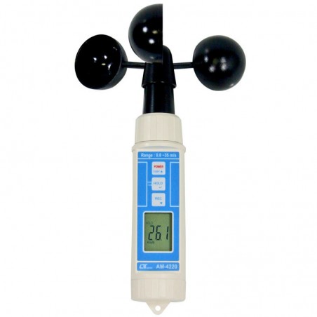 Anemômetro tipo Concha Digital Lutron AM-4220 ( Robinson )